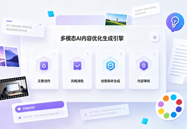 望奎县AI智能内容优化创新 多模态生成技术丰富数字内容创作生态
